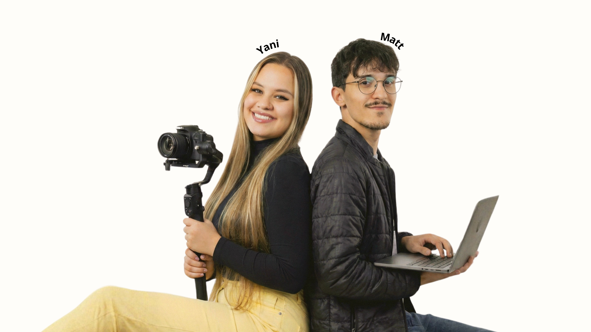 Yani Plazas y Matthew Becker, equipo de Yellower Design Studio
